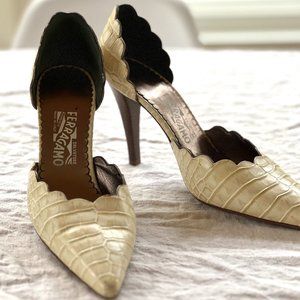 Vintage Ferragamo heels